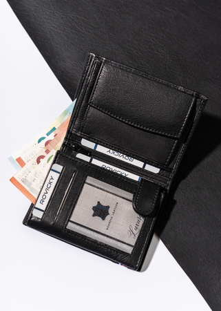 Herren-Geldbörse aus Leder ohne Verschluss - Always Wild