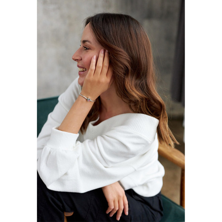 Silberner Charm Herz mit Pfeil für Modulararmband – Peterson