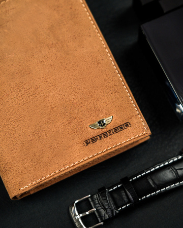 Herren Geldbörse aus Leder für Karten – Peterson
