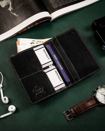 Dokumenten Etui aus Echtleder