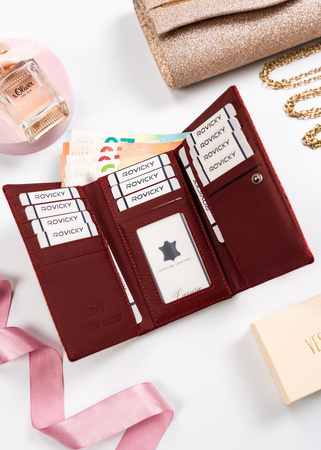 Damen Geldbörse aus Echtleder und Öko-Leder – 4U Cavaldi