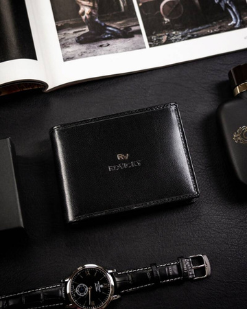 Klassische Herren Geldbörse aus echtem Leder – Rovicky