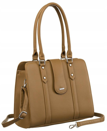 Eleganter Damen Shopper aus Öko-Leder – Rovicky