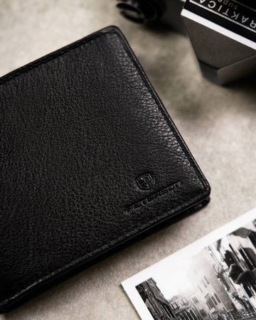 Geschenkset: Herren Geldbörse aus Leder und Schlüsselanhänger – Peterson