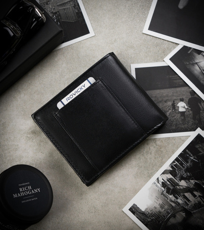 Herren Geldbörse aus Leder mit Fahrzeugscheinfach – Cavaldi