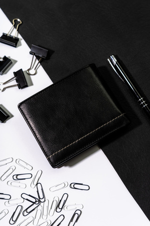 Elegante Herren Geldbörse aus Echtleder – Rovicky