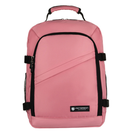 Rosa Reisetasche mit verstellbaren Trägern – Peterson