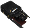 Ledertasche PTN TB-709-COM SCHWARZ