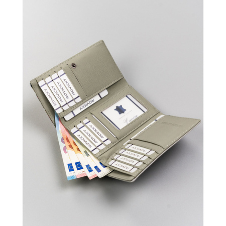 Damen Geldbörse Blumenmuster mit Druckknopf – 4U Cavaldi