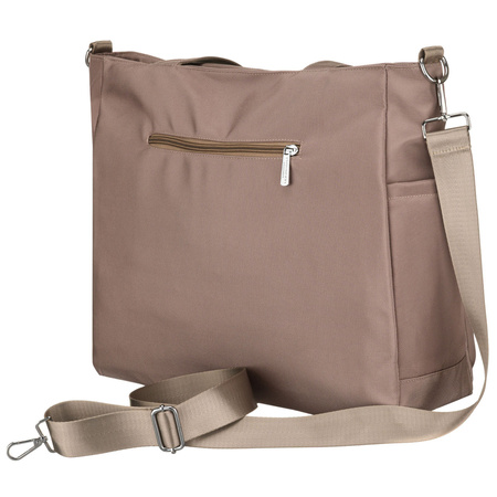 Peterson Damen-Laptoptasche aus Polyester mit Fach für Laptop - Beige
