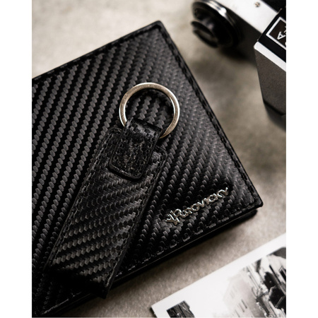 Herren Geldbörse aus Leder mit elegantem Muster – Rovicky