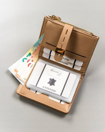 Damen Geldbörse aus Öko-Leder mit Kartenfächereinsatz – 4U Cavaldi