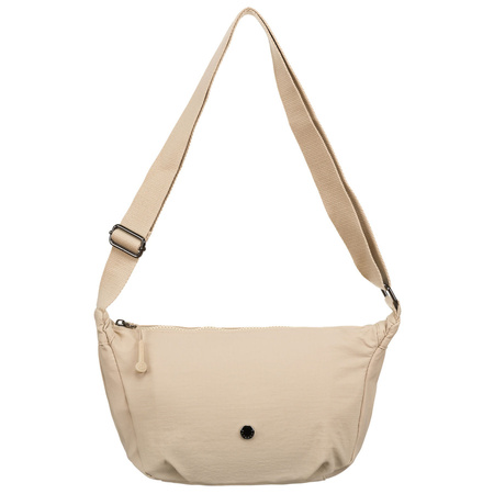 Sportliche Damen Umhängetasche aus beigem Polyester – Peterson