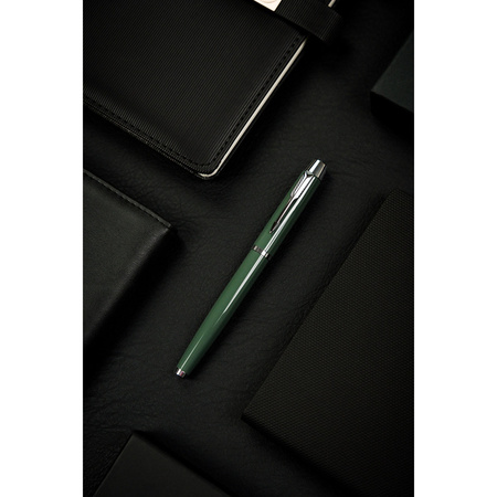 Metallkugelschreiber in elegantem Grün in Geschenkverpackung – Peterson