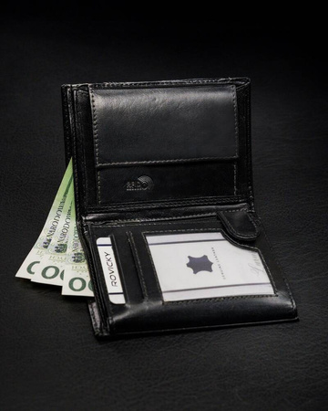 Pionier Herren Geldbörse aus Echtleder – Rovicky