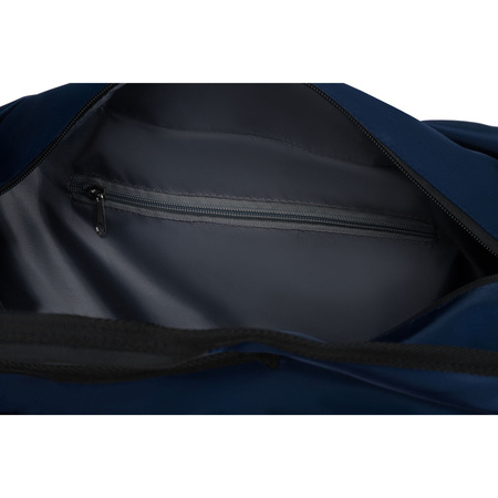 Schwarz-marineblaue, sportliche Reisetasche zum Umhängen mit abnehmbarem Gürtel – Peterson