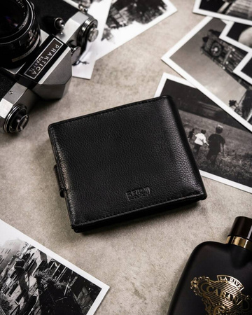 Geschenkset: Herren Geldbörse aus Leder und Schlüsselanhänger – Peterson