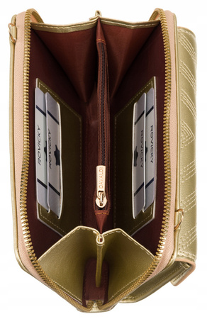 Mini Damen Umhängetasche-Geldbörse 2-in-1 mit abnehmbarem Riemen – 4U Cavaldi