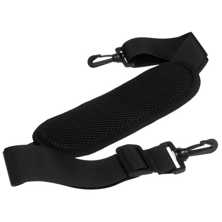 Schwarze, geräumige Reisetasche aus strapazierfähigem Polyester – Peterson