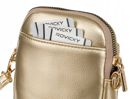 Mini Damen Tasche mit zusätzlicher Geldbörse aus Öko-Leder – Rovicky