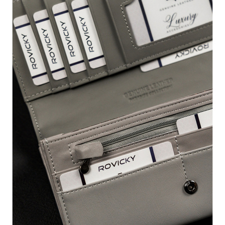 Große Damen Geldbörse bunt aus Leder & Öko-Leder – 4U Cavaldi