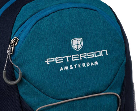 Leichter Wanderrucksack mit Reißverschlusstaschen – Peterson