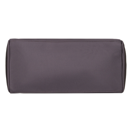 Graue Damen-Shopper-Tasche mit Henkeln und abnehmbarem Gürtel, mit Reißverschluss verschließbar - Peterson