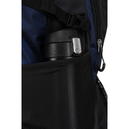 Wanderrucksack aus Polyester in Marineblau-Schwarz – Peterson