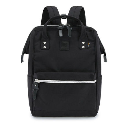 Geräumiger Rucksack in Schwarz mit Laptopfach - Himawari