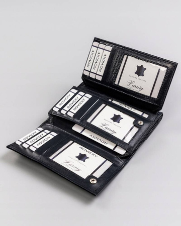 Elegante Damen Geldbörse aus Echtleder – Rovicky