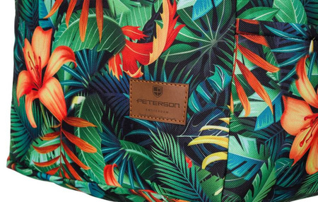 Reise Rucksack-Tasche mit Trolley-Halterung – Peterson