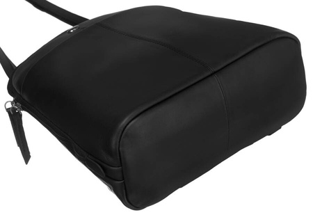 Eleganter Damen Rucksack aus echtem Leder – Peterson