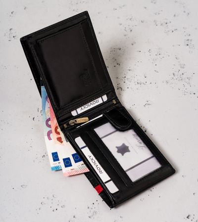 Herren Geldbörse mit RFID Protect – Rovicky