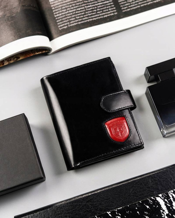 Große Herren Geldbörse mit Druckknopfverschluss – Peterson