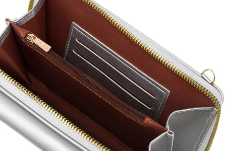 Mini Damen Umhängetasche mit Geldbörsenfunktion und abnehmbarem Riemen – 4U Cavaldi