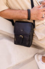 Leder Herrentasche im Vintage-Stil – Peterson
