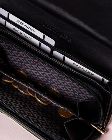 Große Damen Geldbörse mit Umschlagklappe – LuluCastagnette