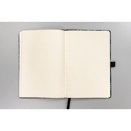 Blumiges, punktiertes Notizbuch – Peterson