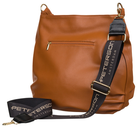 Damen Shopper Tasche mit breitem Riemen – Peterson