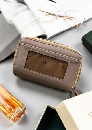 Große, horizontale Damen Geldbörse aus Öko-Leder – 4U Cavaldi