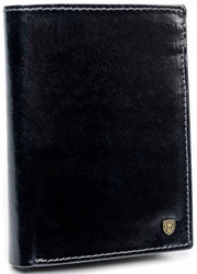 Klassische, geräumige Herren Geldbörse aus Leder – Rovicky