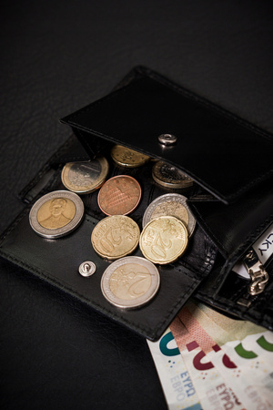 Klassische Herren Geldbörse aus Leder ohne Verschluss – Rovicky