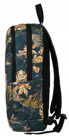 Klassischer Damen Rucksack aus Polyester mit Blumenmuster – Rovicky