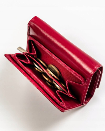 Herren Geldbörse aus Leder mit äußerem Münzfach – Rovicky