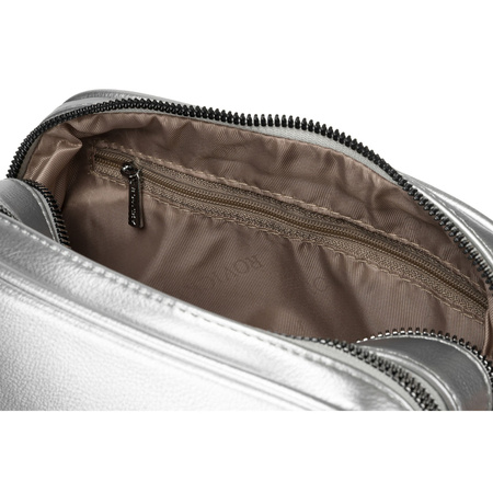 Damen Umhängetasche aus Öko-Leder mit abnehmbarer Geldbörse – Rovicky