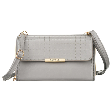 Elegante Mini Damen Handtasche-Geldbörse mit langem, abnehmbarem Riemen – 4U Cavaldi