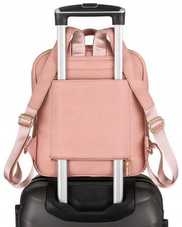 Geräumiger Damen Rucksack aus Öko-Leder – Peterson