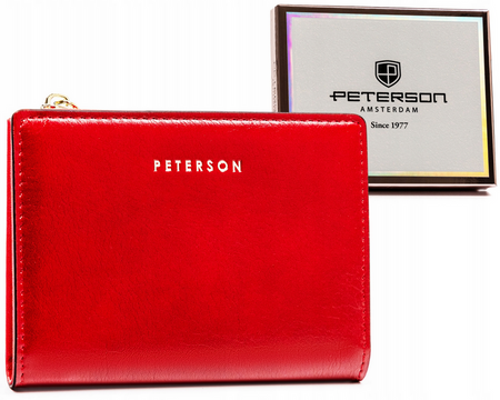 Kleine Damen Geldbörse aus Öko-Leder – Peterson