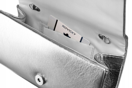 Abendliche Damen Clutch aus Öko-Leder – Rovicky