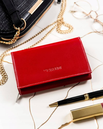 Große Damen Geldbörse aus Leder mit RFID Schutz – 4U Cavaldi